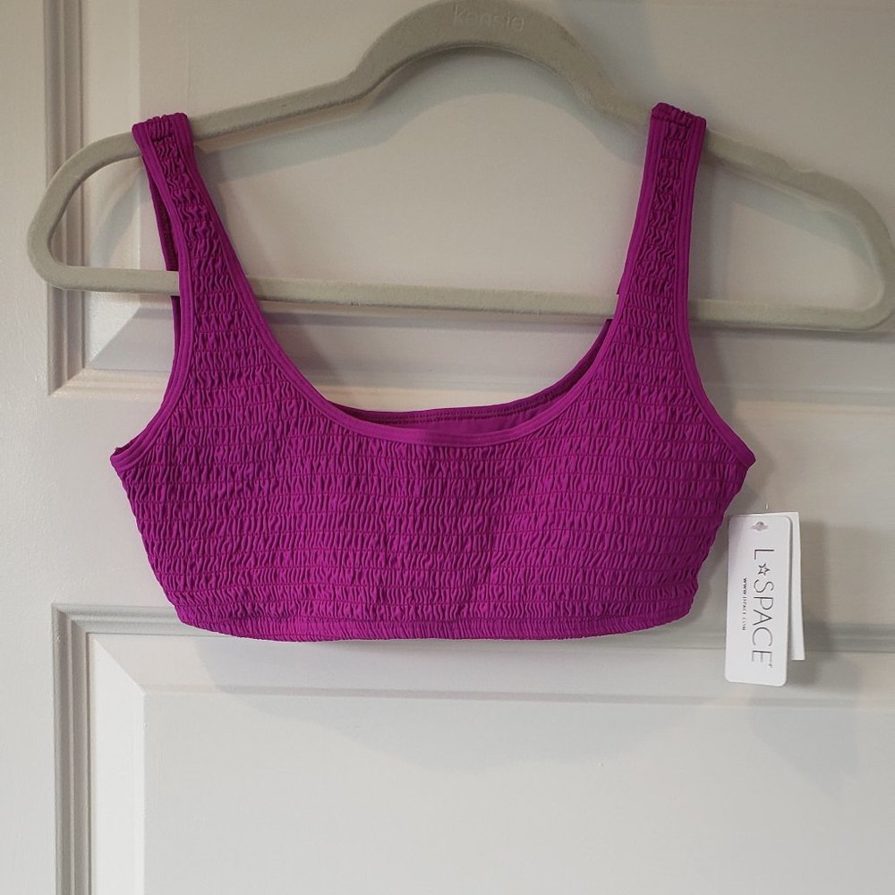NWT: l*space Izzie Bikini Top Sz Small - Picture 3 of 5